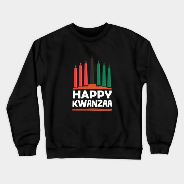 Happy Kwanzaa Crewneck Sweatshirt by KC Happy Shop